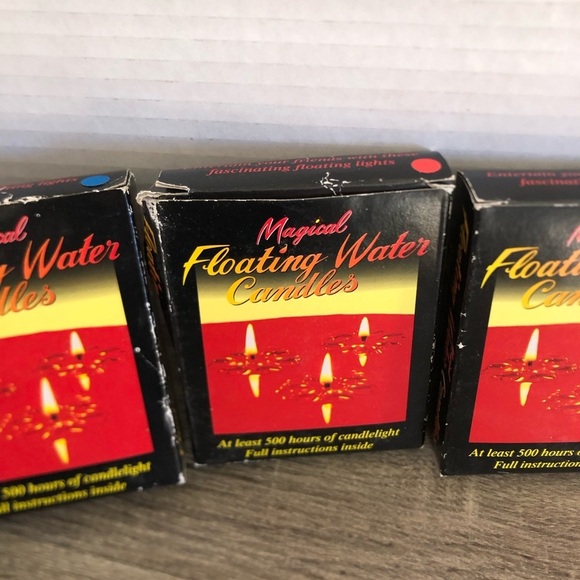 Vtg Magical Floating Water Candles - Picture 5 of 12